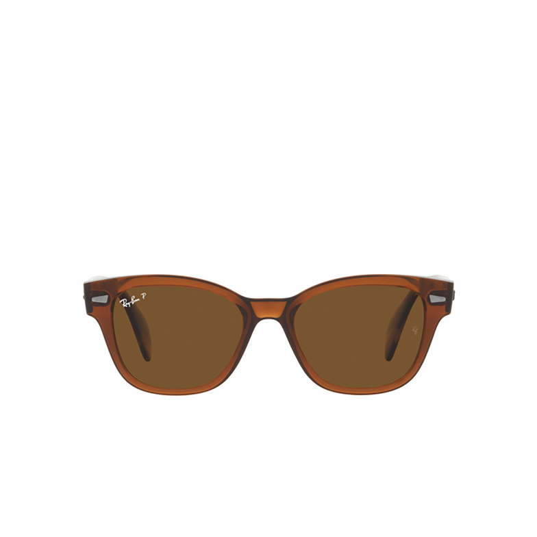Ray-Ban RB0880S Sunglasses 664057 transparent brown - 1/4