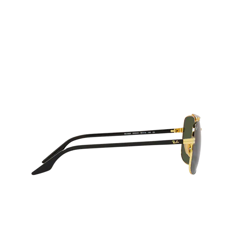 Lunettes de soleil Ray-Ban RB3699 900031 black on gold - 3/4