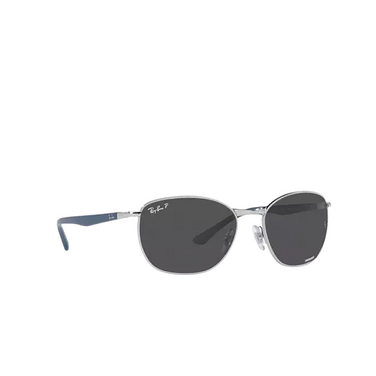 Occhiali da sole Ray-Ban RB3702 003/k8 silver - tre quarti