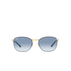 Ray-Ban RB3702 Sunglasses 90003F black on gold - product thumbnail 1/4