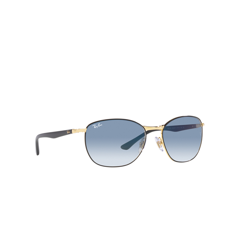 Ray-Ban RB3702 Sunglasses 90003F black on gold - 2/4