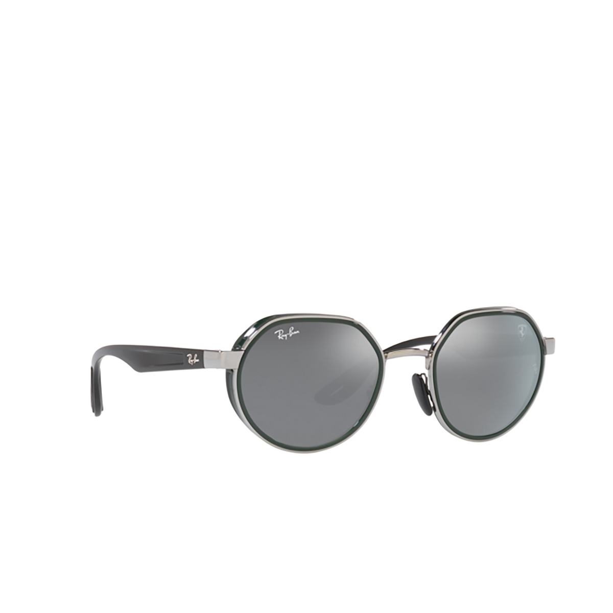Ray-Ban RB3703M Sunglasses F0786G Gunmetal - three-quarters view