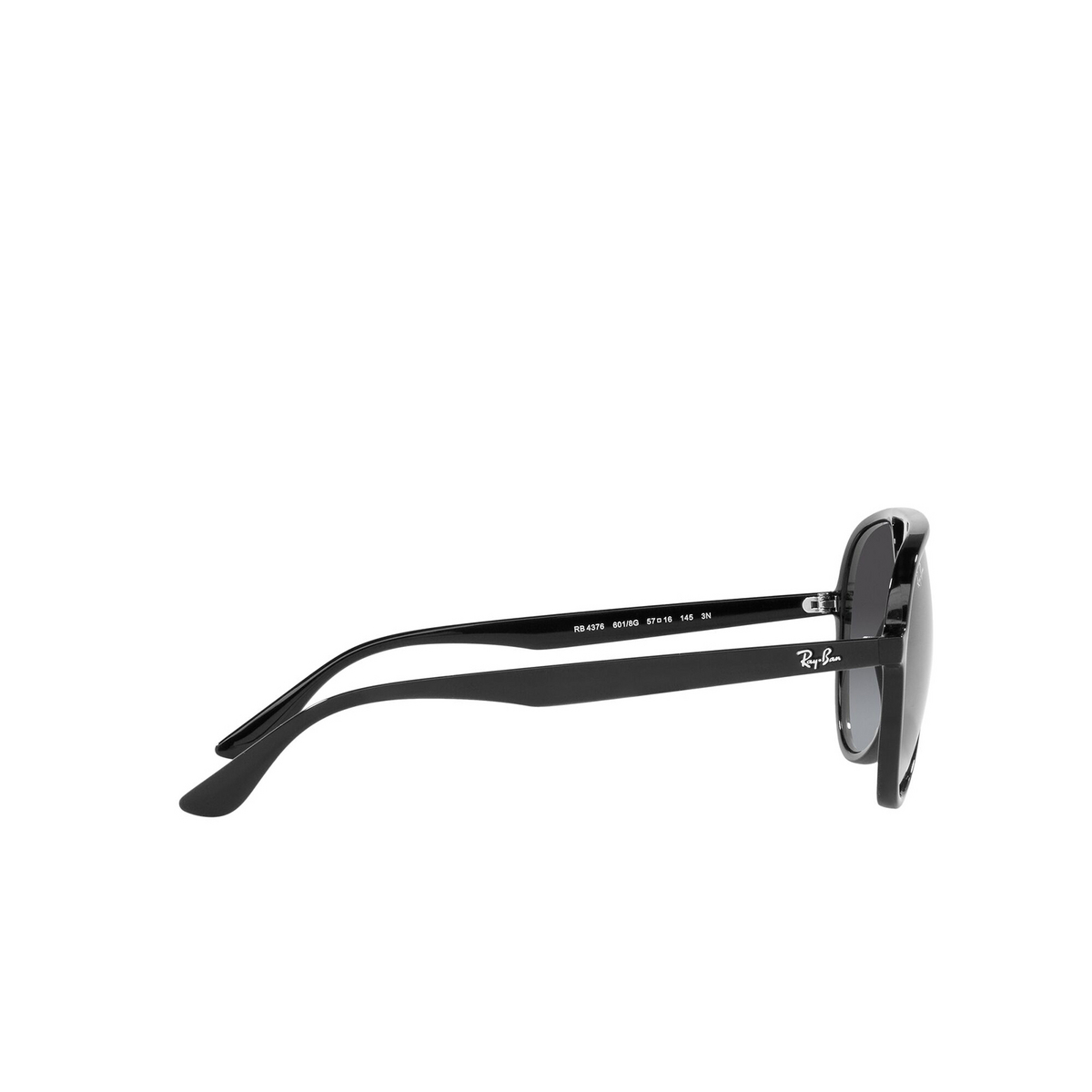 Occhiali da sole Ray-Ban RB4376 601/8G Black - anteprima prodotto 3/4