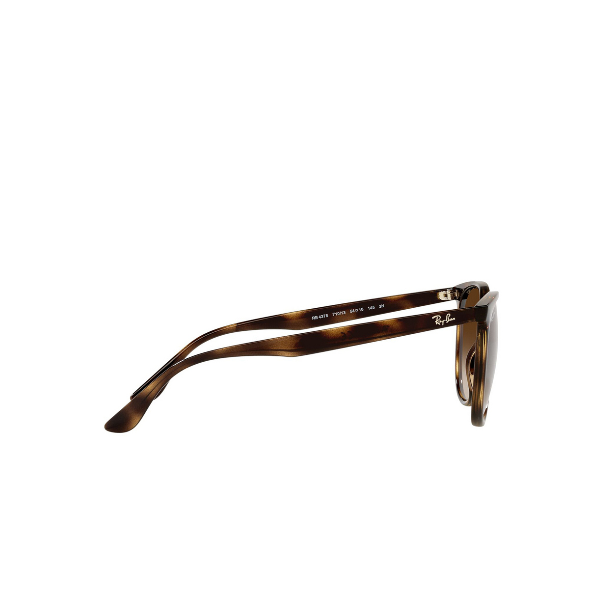 Ray-Ban® Square Sunglasses: RB4378 color 710/13 Havana - product thumbnail 3/3