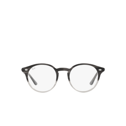 Ray-Ban® Round Eyeglasses: RX2180V color Gradient Grey Havana 8106.