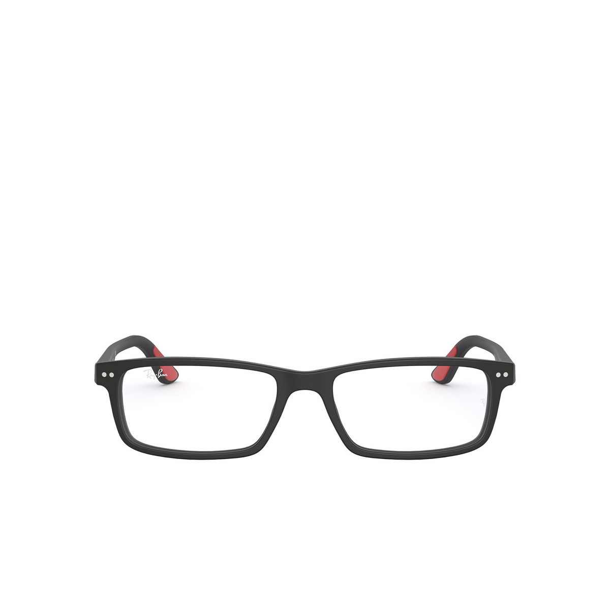 Ray-Ban® Rectangle Eyeglasses: RX5277 color Sand Black 2077 - front view.
