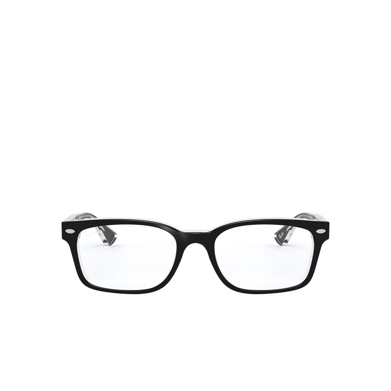 Gafas graduadas Ray-Ban RX5286 2034 black on transparent - 1/4