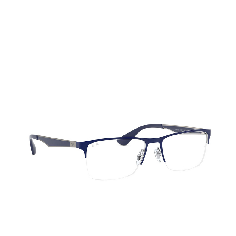 Ray-Ban RX6335 Eyeglasses 2947 blue on gunmetal - 2/4