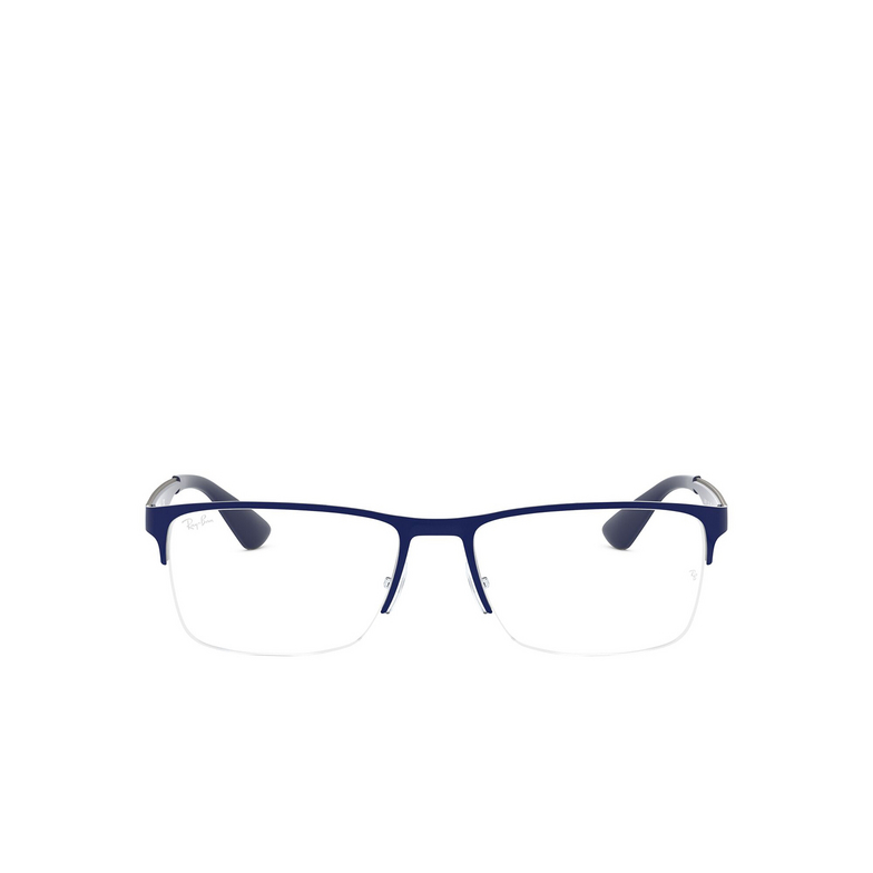 Ray-Ban RX6335 Eyeglasses 2947 blue on gunmetal - 1/4