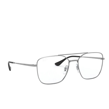 Ray-Ban RX6450 Korrektionsbrillen 2502 gunmetal - Dreiviertelansicht