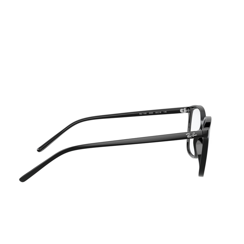 Ray-Ban RX7185 Eyeglasses 2000 black - 3/4