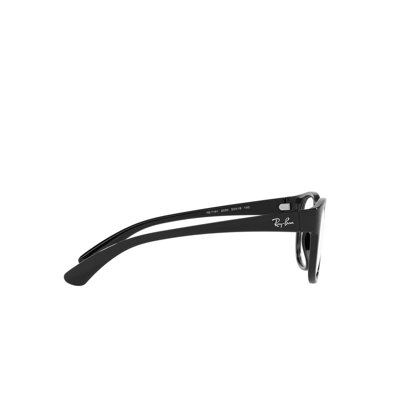 Ray-Ban RX7191 Eyeglasses 2000 black - 3/4
