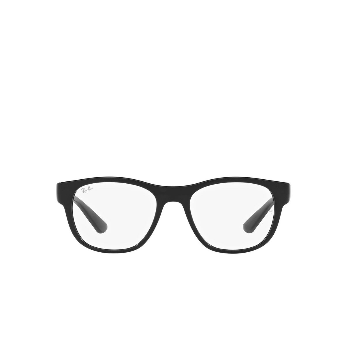 Ray-Ban® Square Eyeglasses: RX7191 color Black 2000 - front view.