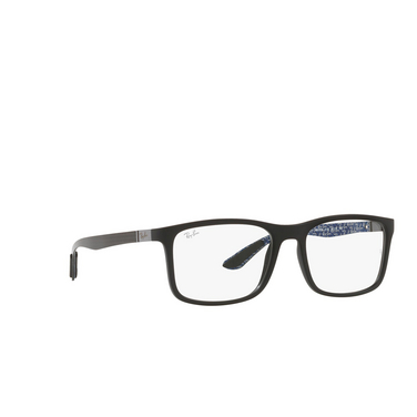 Ray-Ban RX8908 Eyeglasses 5196 matte black - three-quarters view