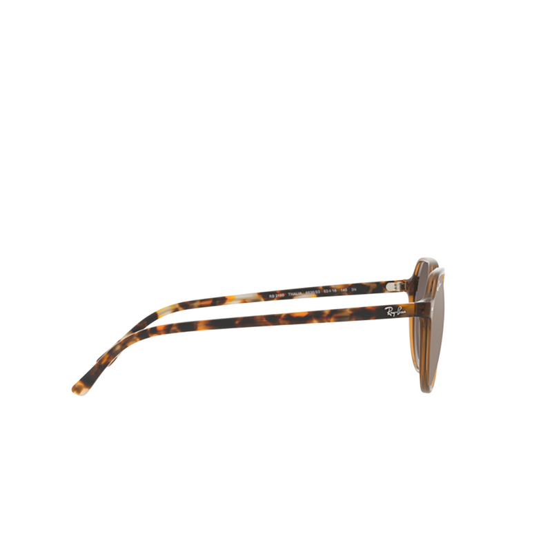 Ray-Ban THALIA Sunglasses 663693 transparent brown - 3/4