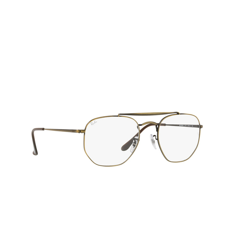 Ray-Ban THE MARSHAL Eyeglasses 3117 antique gold - 2/4