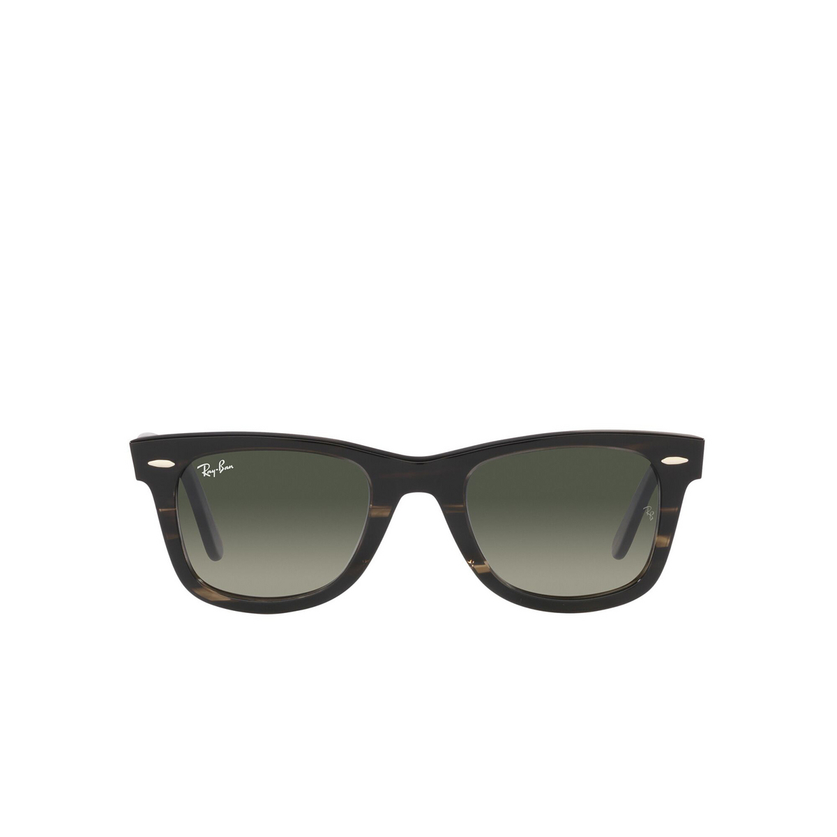 Ray-Ban WAYFARER Sunglasses 136071 Striped Grey - front view