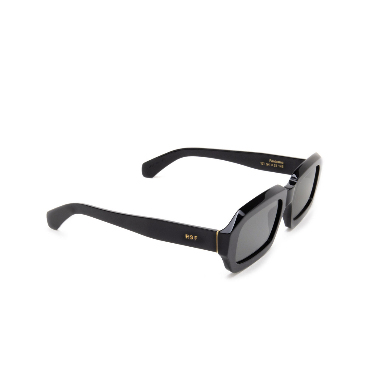 Retrosuperfuture FANTASMA Sunglasses 17I Black - three-quarters view