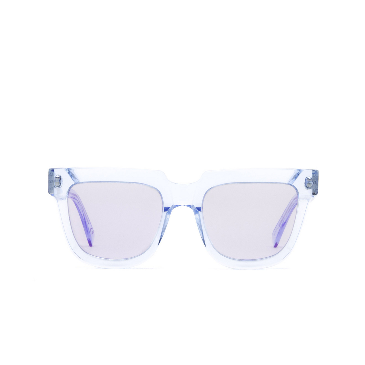 Retrosuperfuture® Square Sunglasses: Modo color Iridescent 0EE - front view.