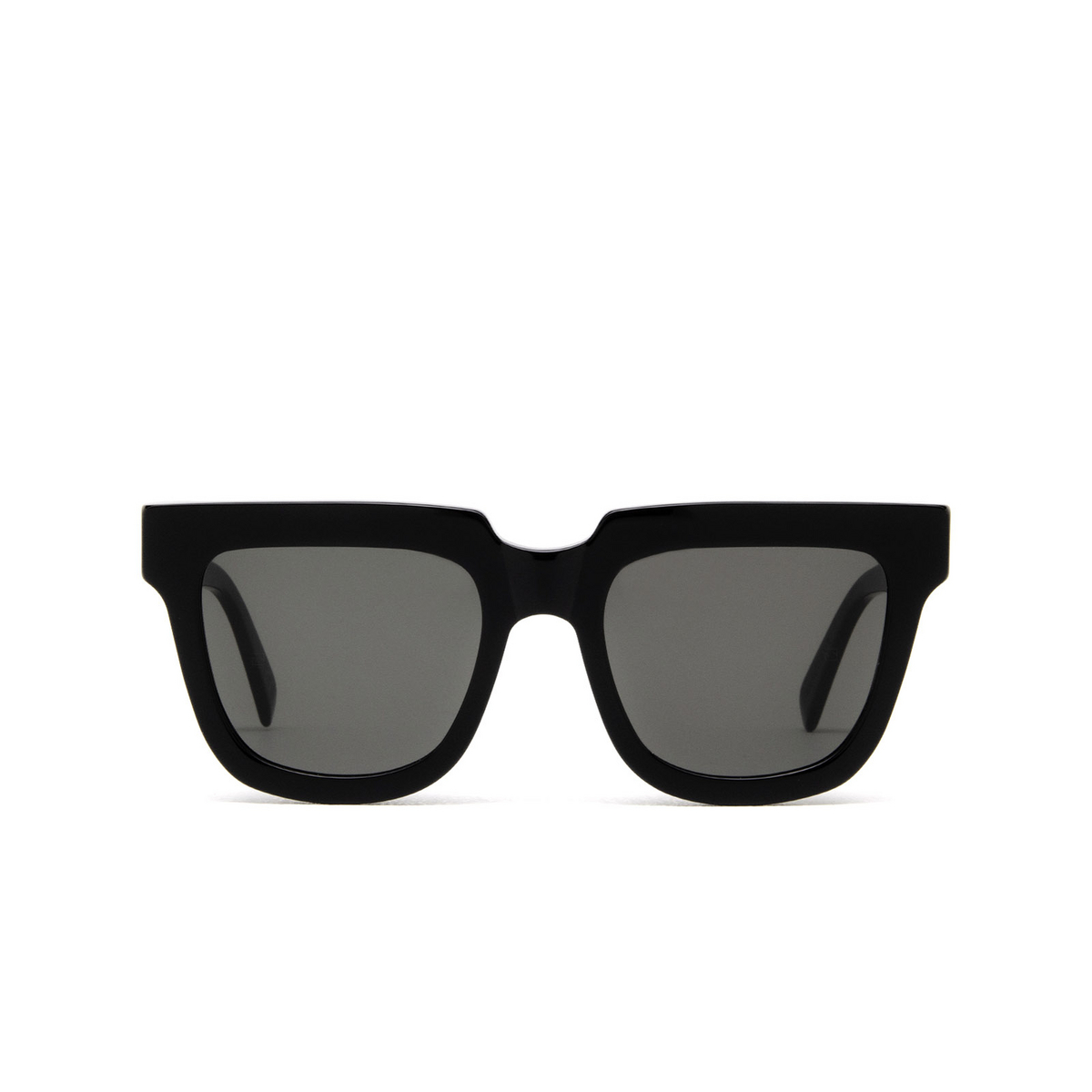 Retrosuperfuture® Square Sunglasses: Modo color Black Jfh - front view.
