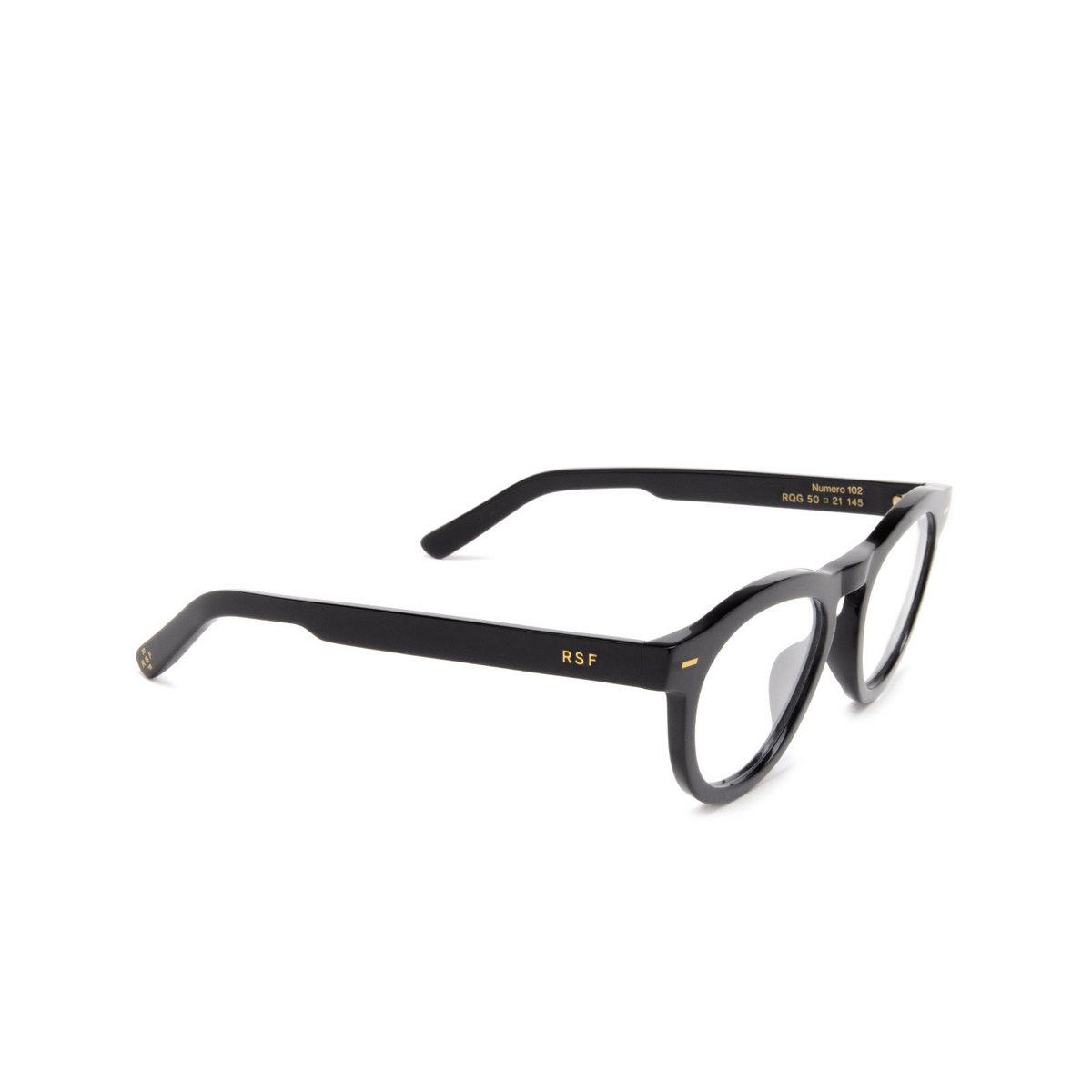 Retrosuperfuture NUMERO 102 Eyeglasses RQG Nero - three-quarters view