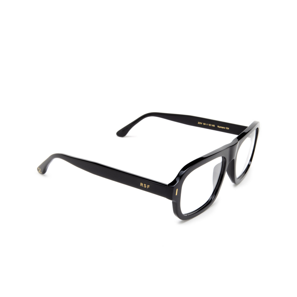 Retrosuperfuture NUMERO 104 Eyeglasses ZOV Nero - three-quarters view