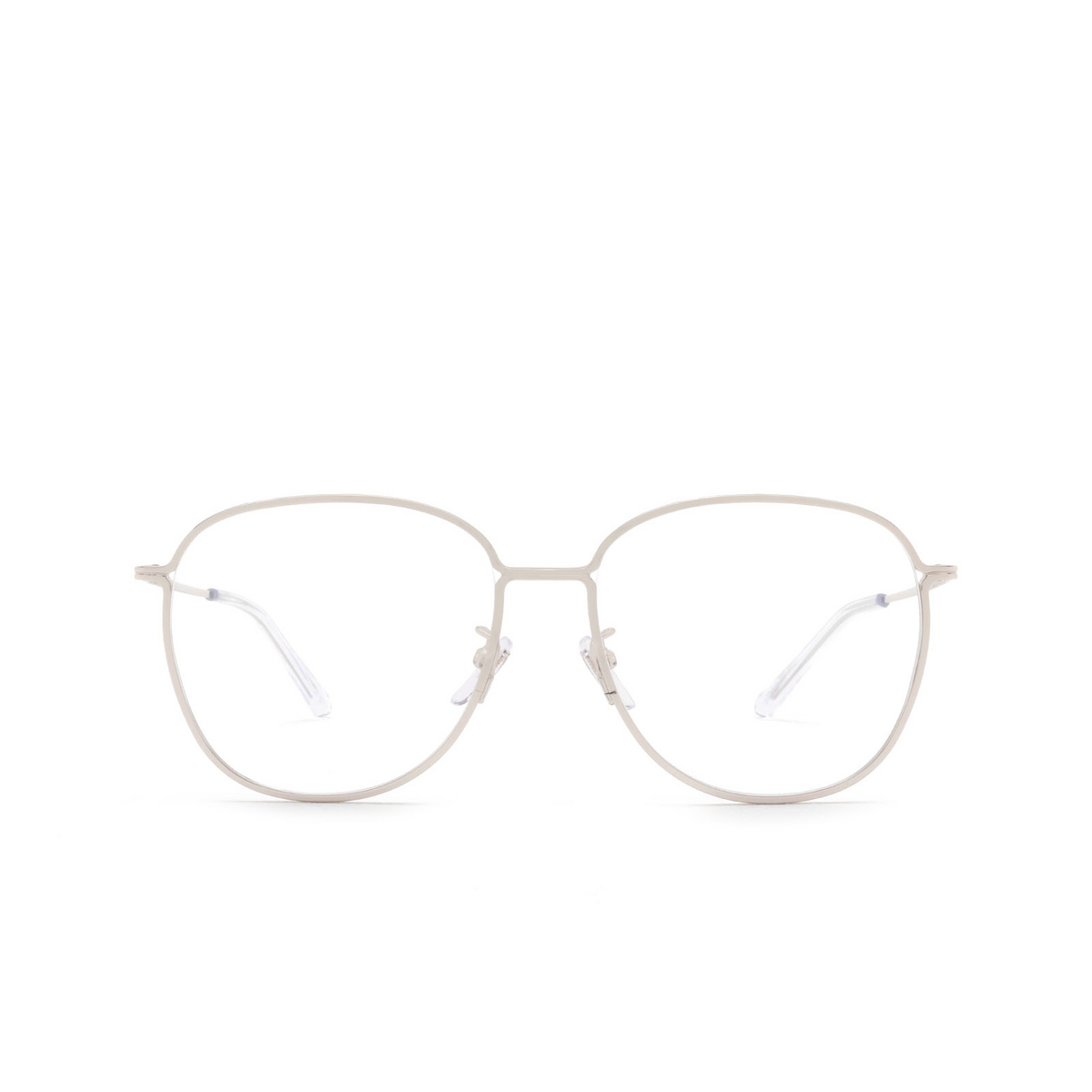 Retrosuperfuture® Round Eyeglasses: NUMERO 97 color Ieq Argento - front view
