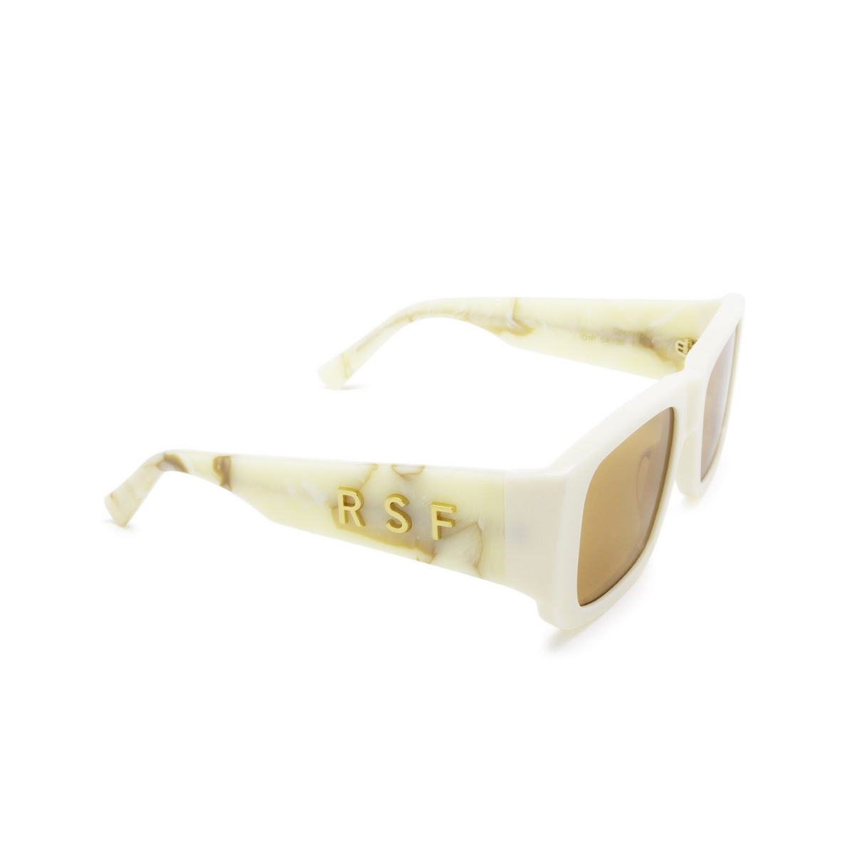 Retrosuperfuture® Square Sunglasses: Onorato color Cruiser 01P - three-quarters view.
