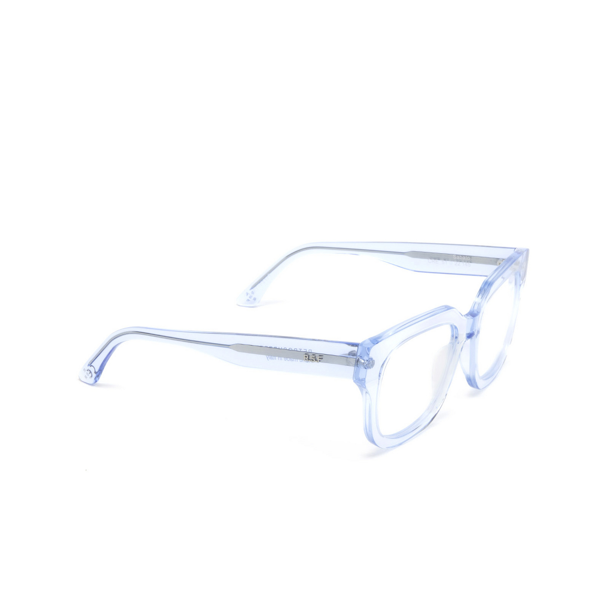Retrosuperfuture® Square Eyeglasses: Sabato Optic color Cre Marechiaro - three-quarters view