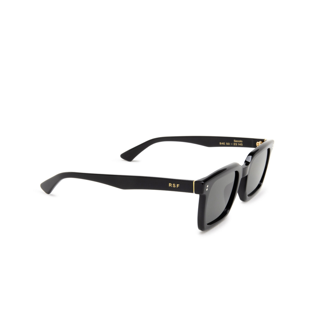 Retrosuperfuture SECOLO Sunglasses B4E Black - three-quarters view
