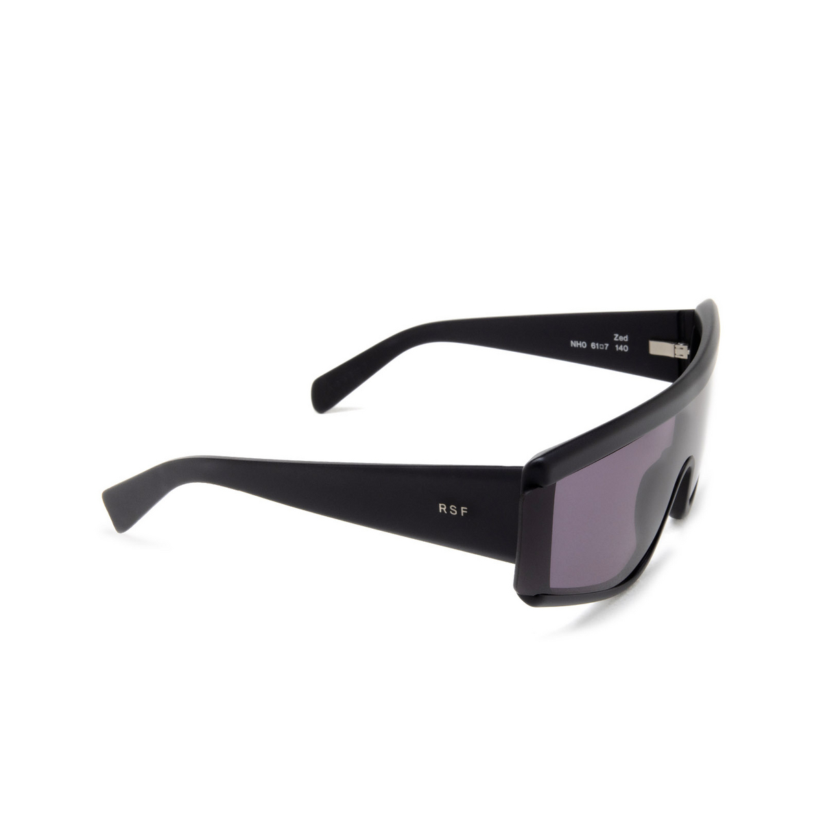 Retrosuperfuture ZED Sunglasses NH0 Black - three-quarters view