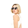 Retrosuperfuture ZENYA Sunglasses 4VT scacco viola - product thumbnail 5/6