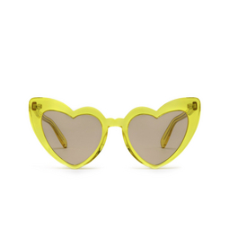 Saint Laurent® Irregular Sunglasses: SL 181 Loulou color 022 Yellow 