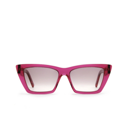 Saint Laurent® Cat-eye Sunglasses: Mica SL 276 color Pink 026.