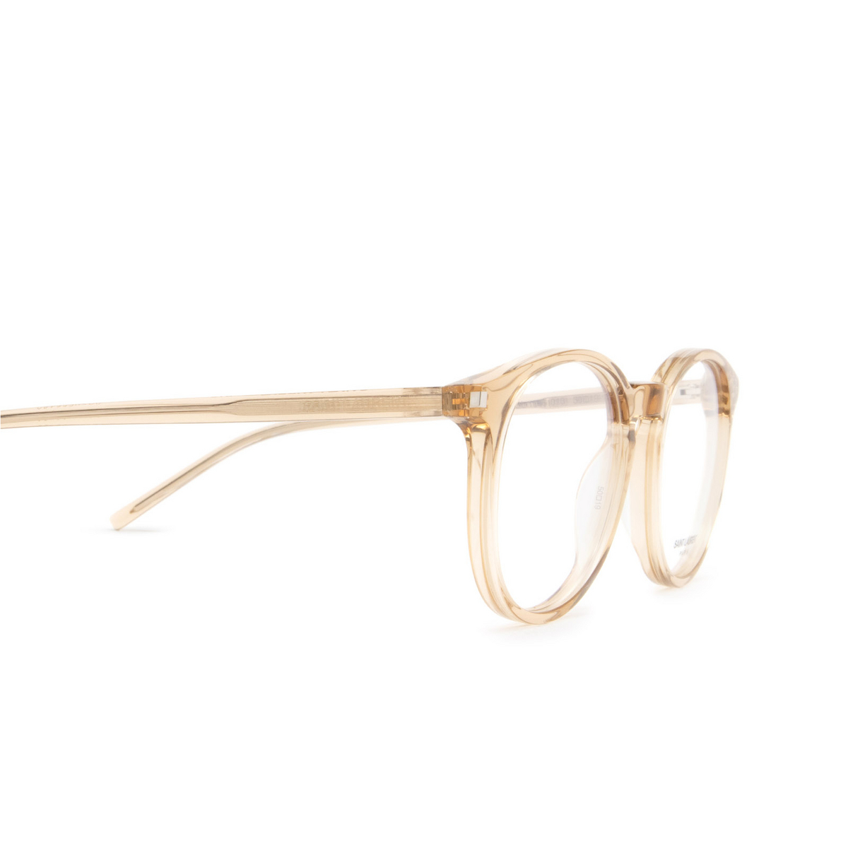 Occhiali da vista Saint Laurent SL 106 013 Brown - anteprima prodotto 3/4