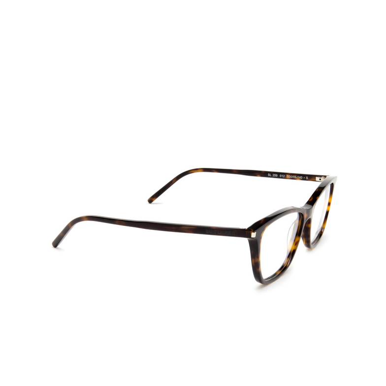 Saint Laurent SL 259 Eyeglasses 012 havana - 2/4