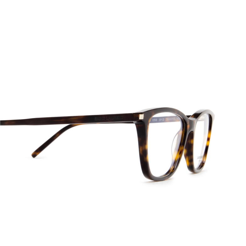 Saint Laurent SL 259 Eyeglasses 012 havana - 3/4