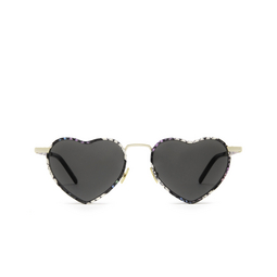 Saint Laurent® Irregular Sunglasses: SL 301 color 010 Gold & Multicolor 