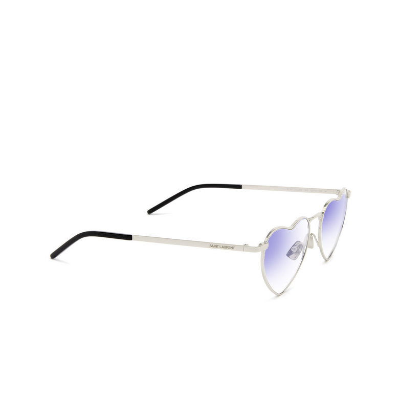 Saint Laurent SL 301 Sunglasses 013 silver - 2/4