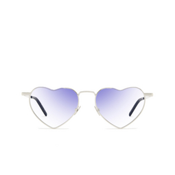 Saint Laurent® Irregular Sunglasses: SL 301 color 013 Silver 