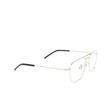 Saint Laurent SL 309 OPT Korrektionsbrillen 002 silver - Dreiviertelansicht
