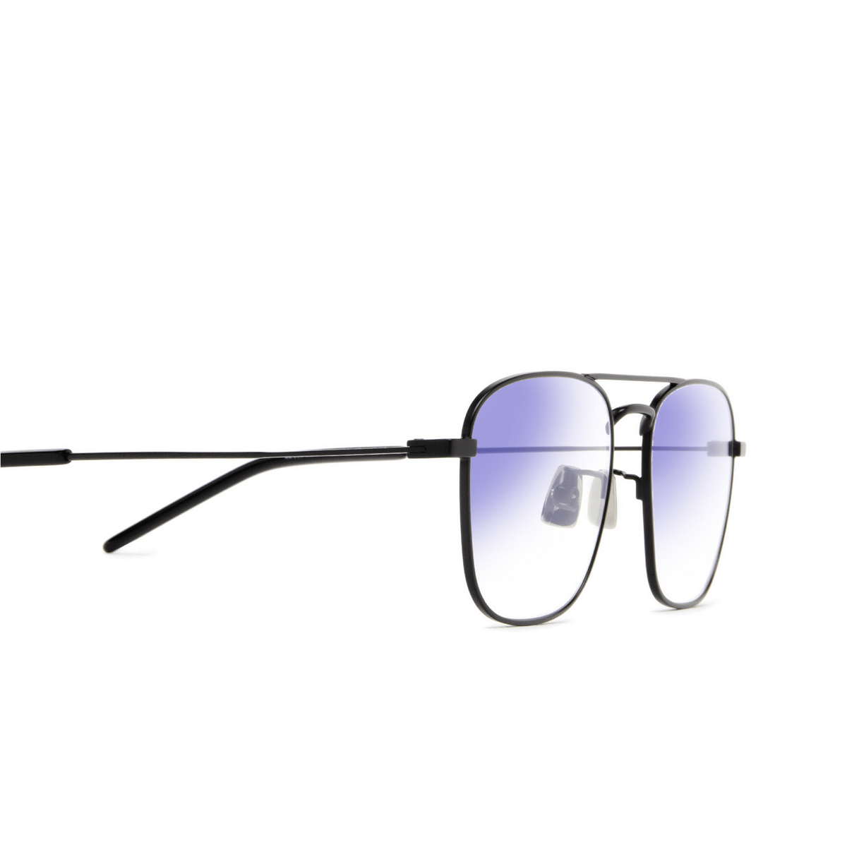 Saint Laurent® Square Sunglasses: SL 309 SUN color 001 Black - product thumbnail 3/4