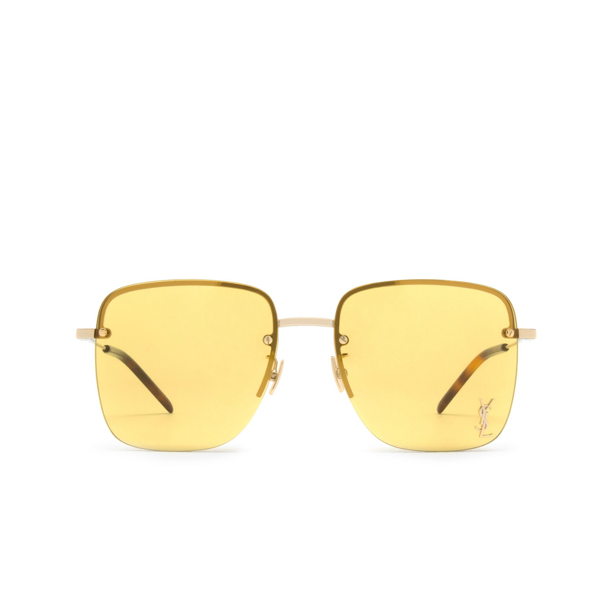 Saint Laurent SL 312 M Sunglasses 005 Gold - front view