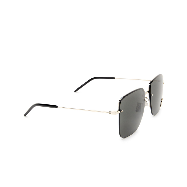 Saint Laurent SL 312 M Sunglasses 010 silver - 2/4