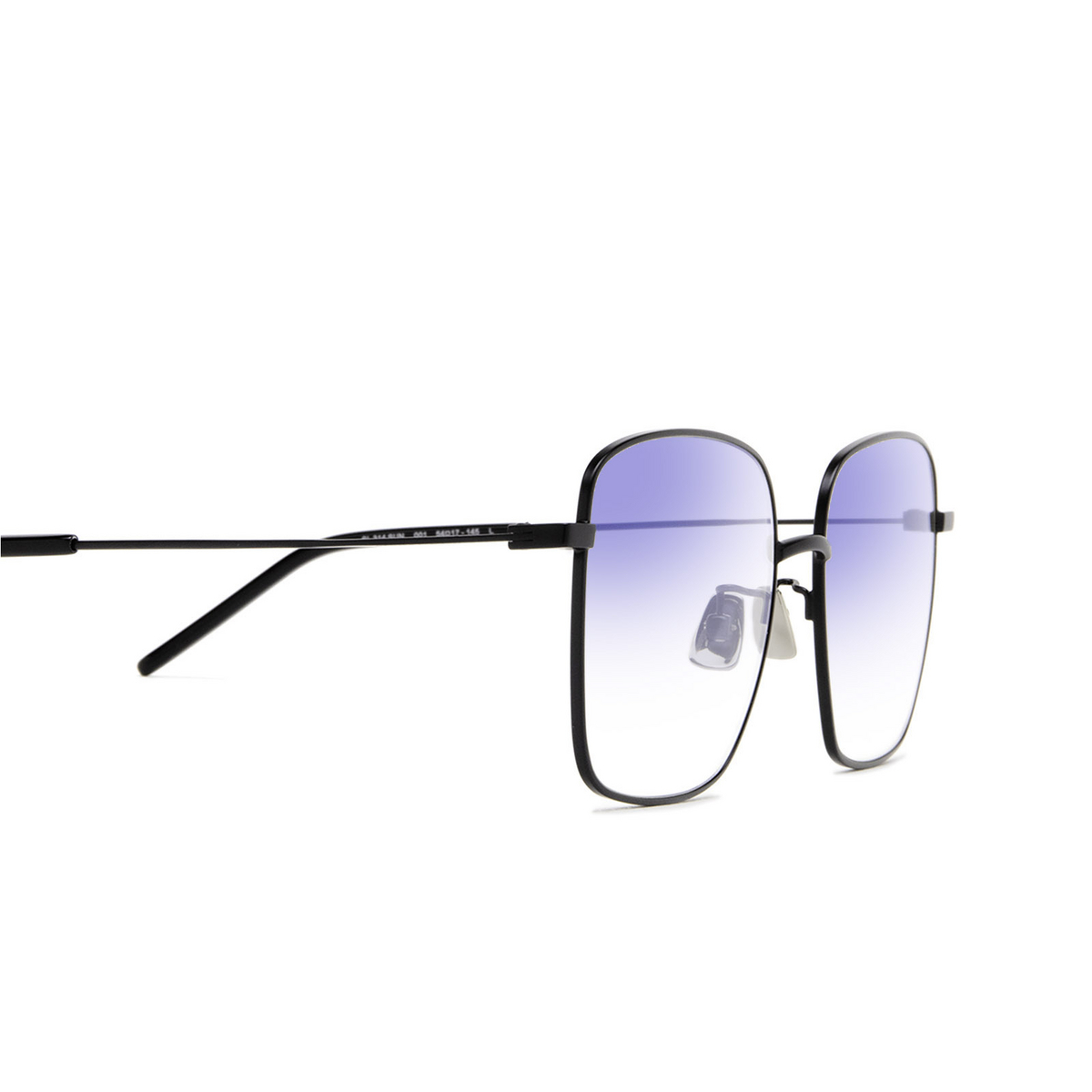 Saint Laurent® Square Sunglasses: SL 314 SUN color 001 Black - product thumbnail 3/4