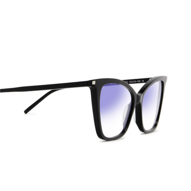 SL 386 Cat Eye Glasses in Black - Saint Laurent