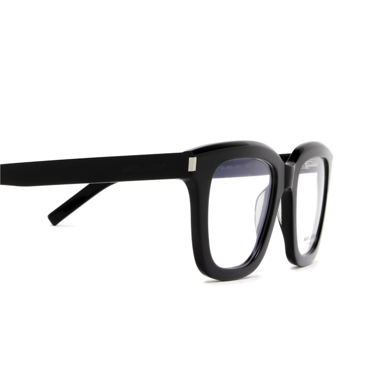 Saint Laurent SL 465 Eyeglasses 001 black - 3/4