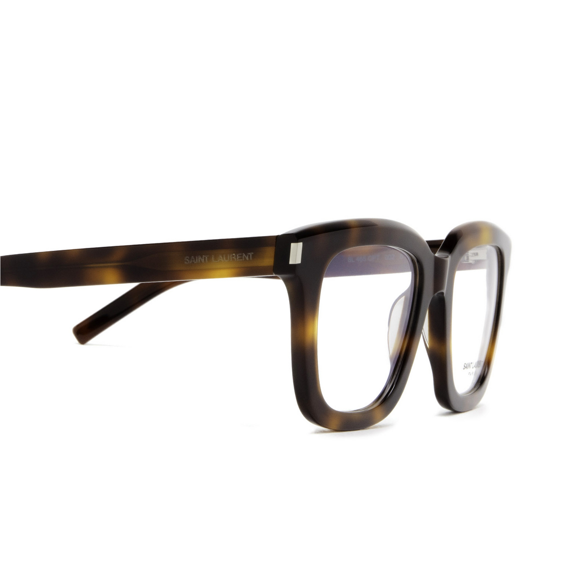 Saint Laurent SL 465 OPT Eyeglasses 002 Havana - product thumbnail 3/4