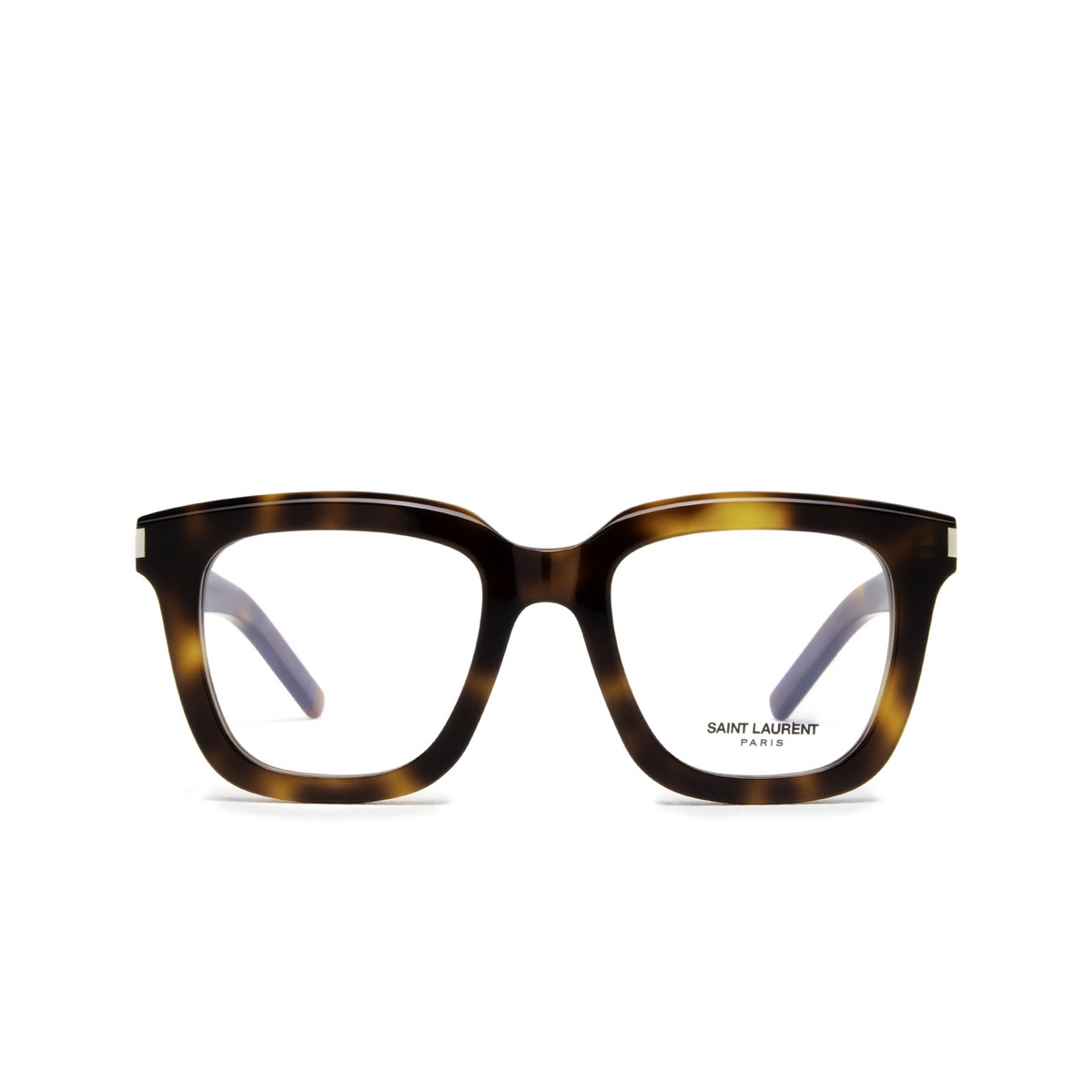 Saint Laurent® Square Eyeglasses: SL 465 OPT color 002 Havana - front view