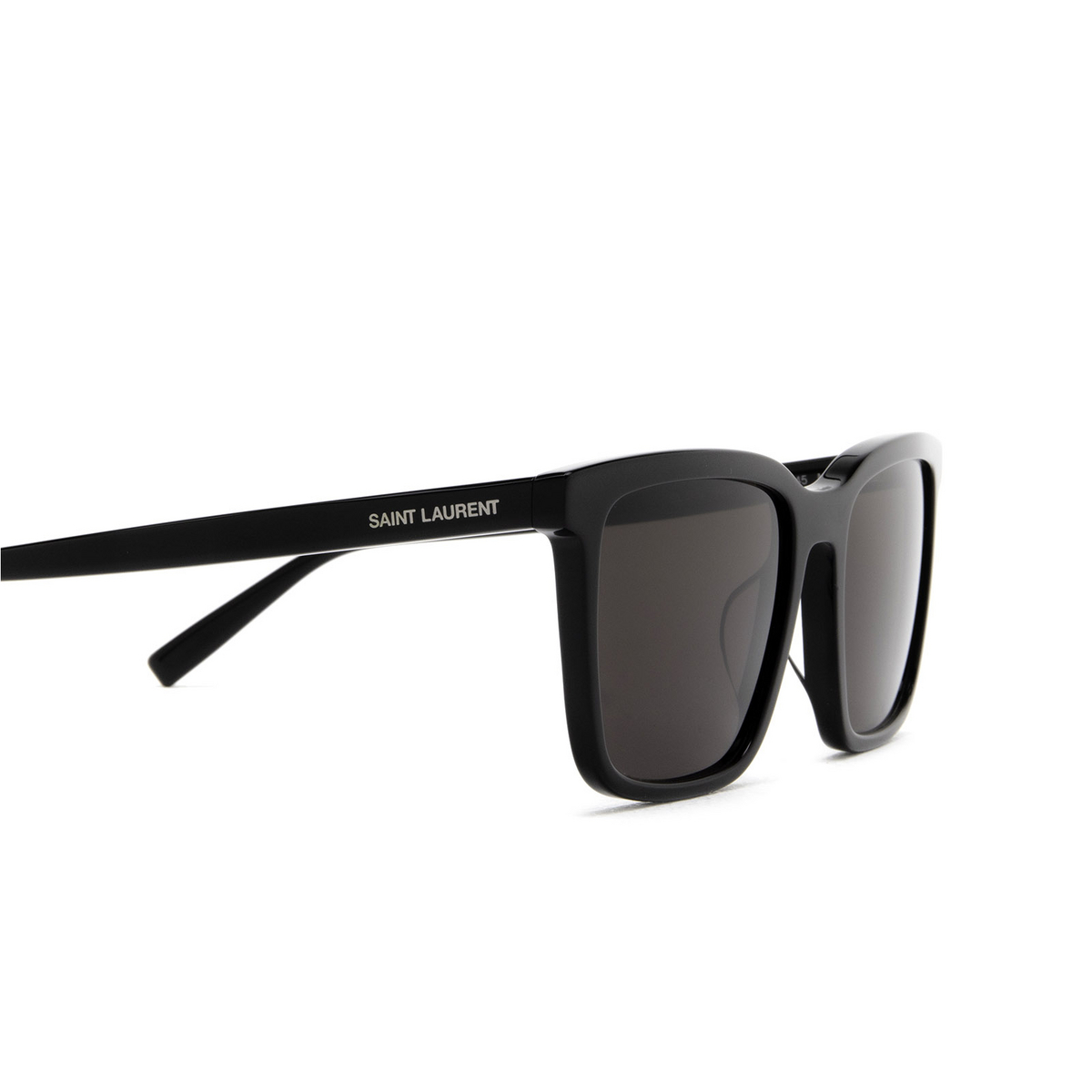 Saint Laurent® Square Sunglasses: SL 500 color 001 Black - 3/3